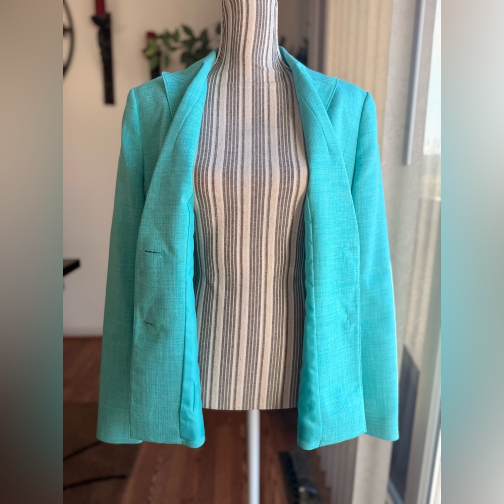 Kasper Aqua Blazer - Picture 7 of 11